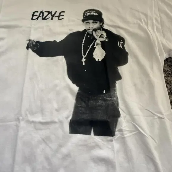 Eazy-E Graphic Rap Tee White XL 2020 Ruthless Merch Photo Print - Picture 2 of 6
